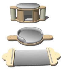 Bodenteile Breite Serie