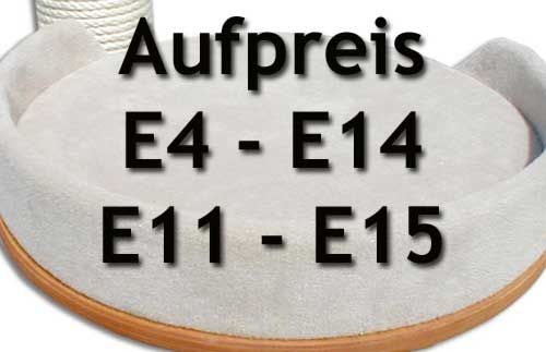 Aufpreis E4 zu E14